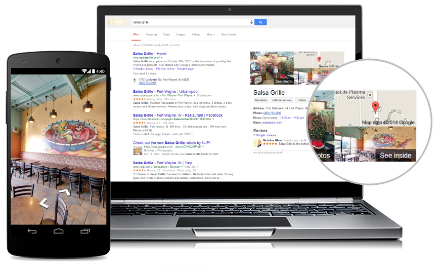 Google Map Listing