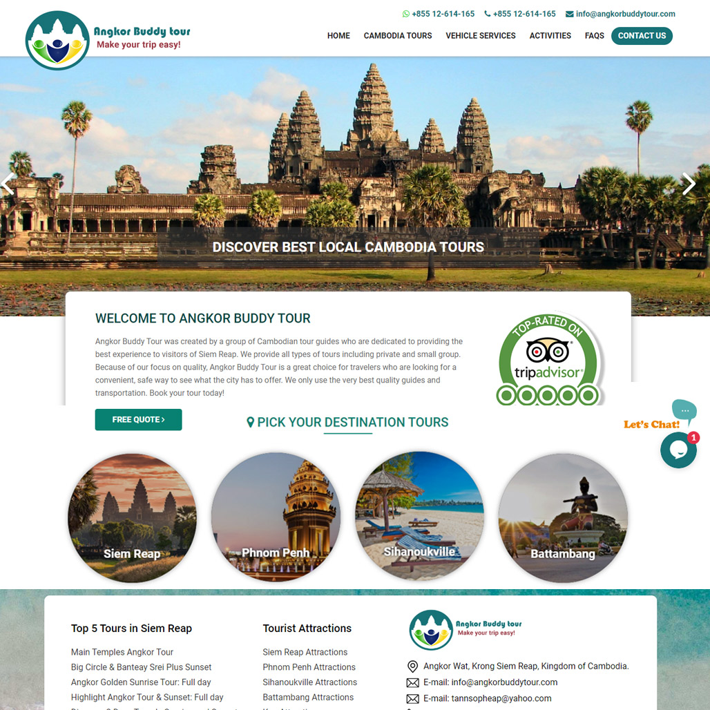 Angkor Buddy Tour in Siem Reap