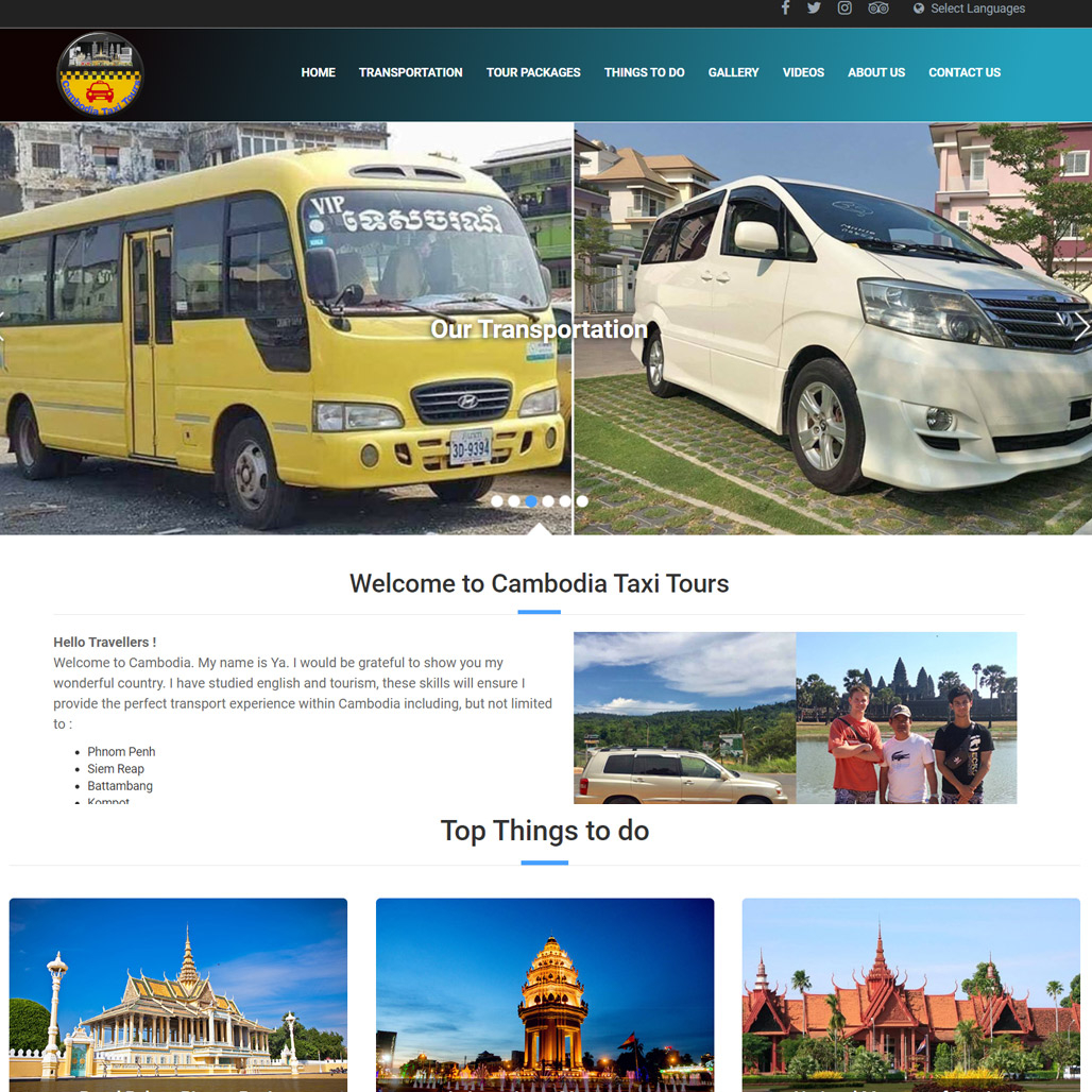 Cambodia Taxi Tours in Siem Reap