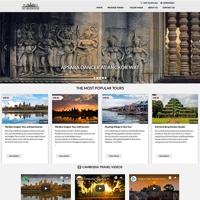 Get Angkor Guide in Siem Reap City