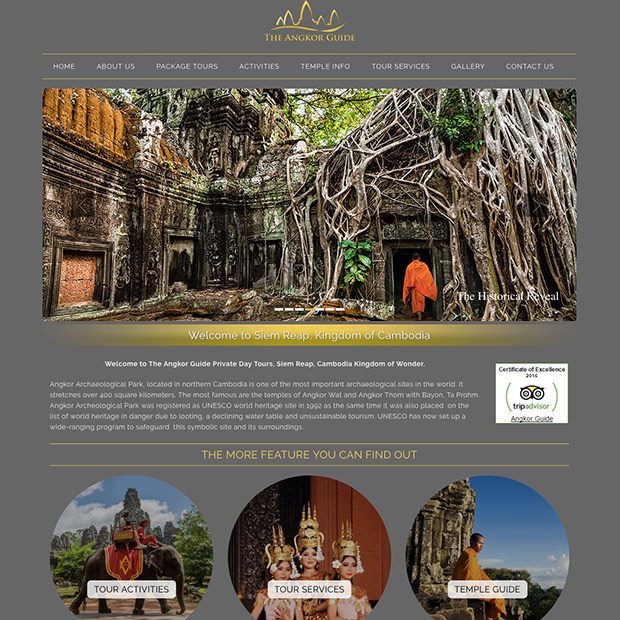 The Angkor Guide in Siem Reap